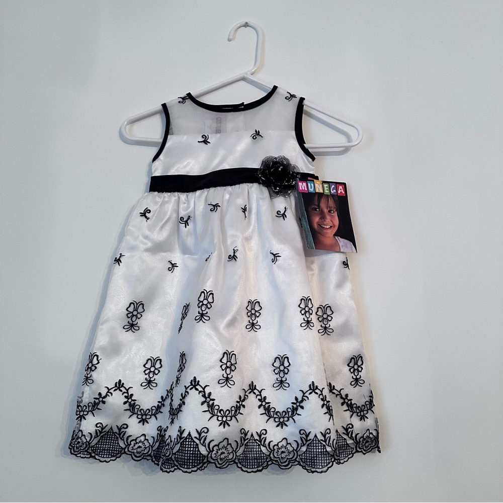 Muneca Kids Floral Easter Dress 3T